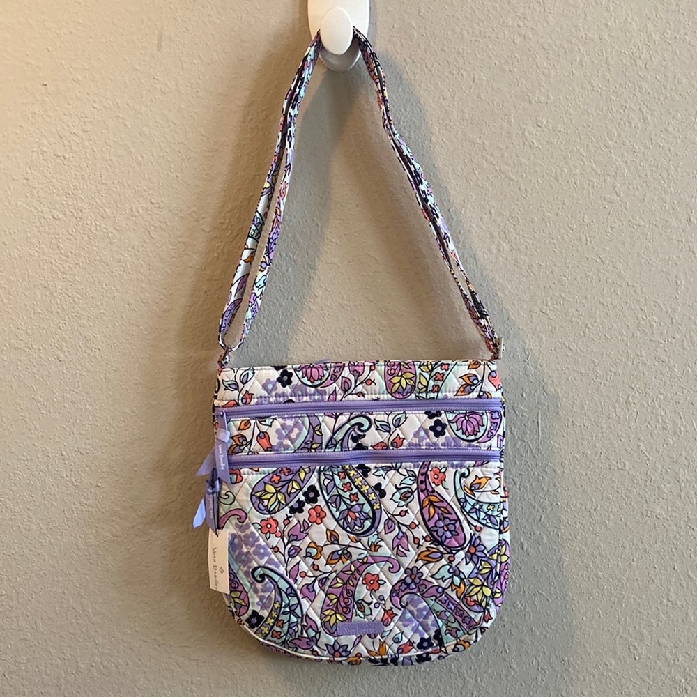 Vera Bradley Trio Zip Hipster in Maddalena Paisley Soft Signature Cotton